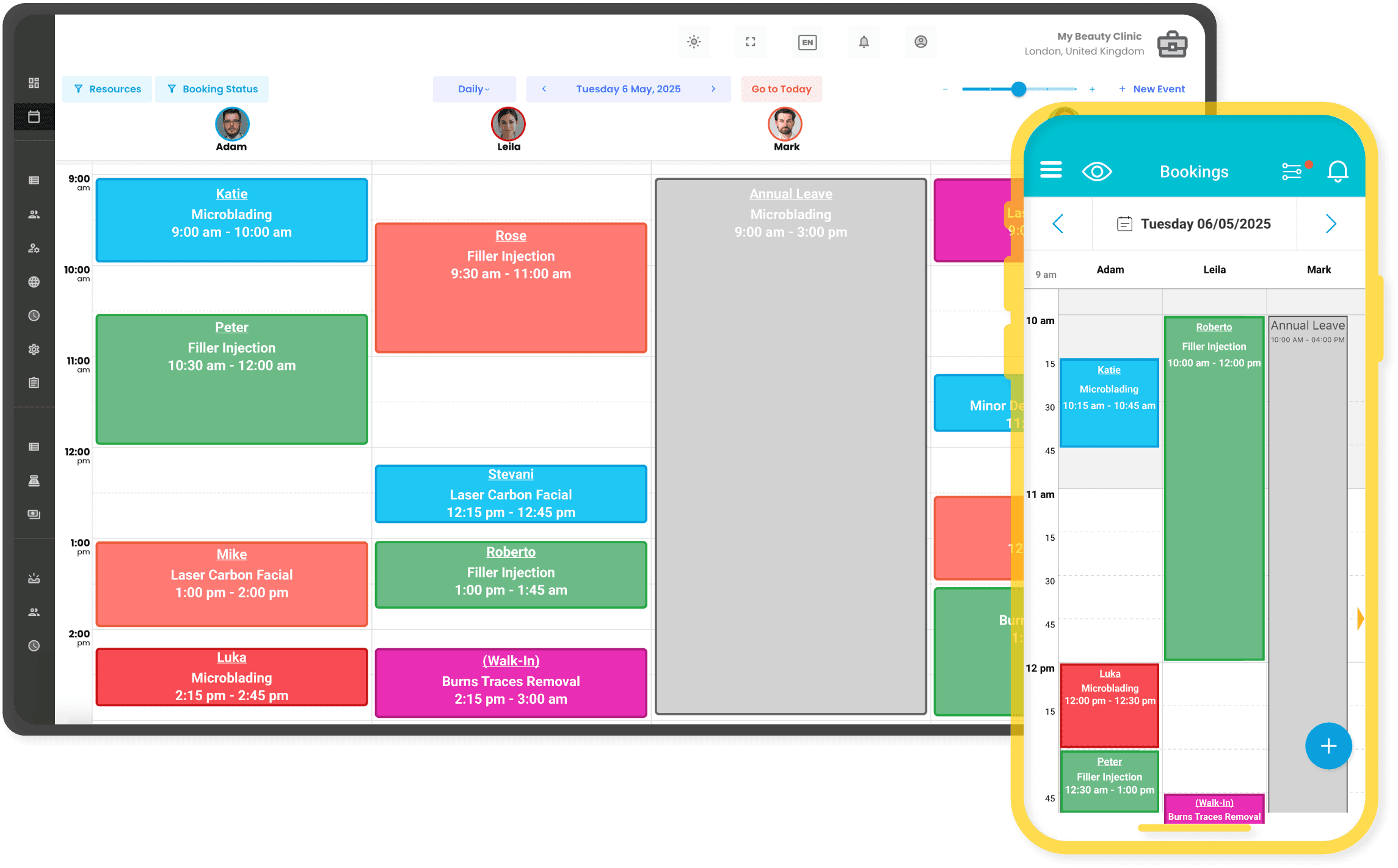 Appointments, client records, payments, and more — built for every kind of business