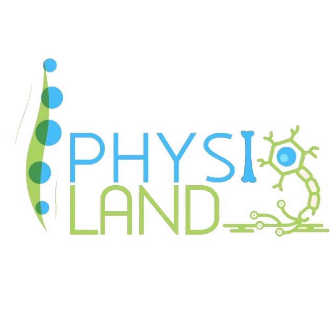 Physioland physiotherapy center logo