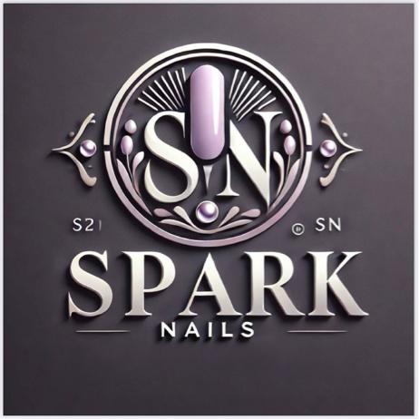 Spark nails logo